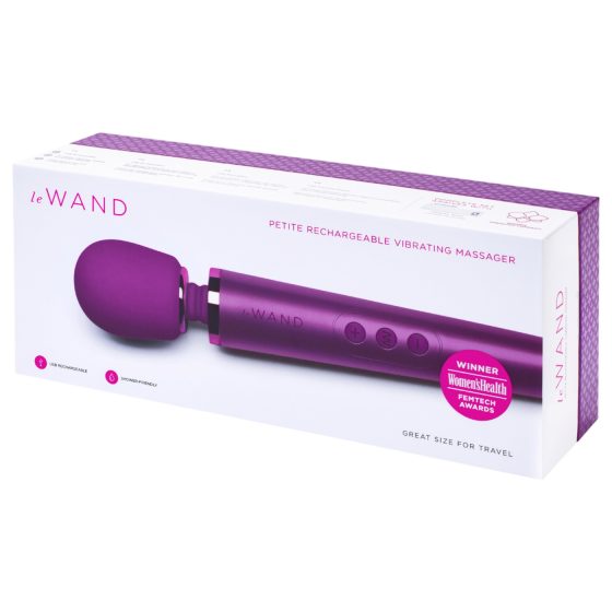 le Wand Petite - exkluzivní masážní vibrátor (fialový)