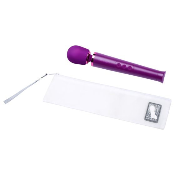 le Wand Petite - exkluzivní masážní vibrátor (fialový)