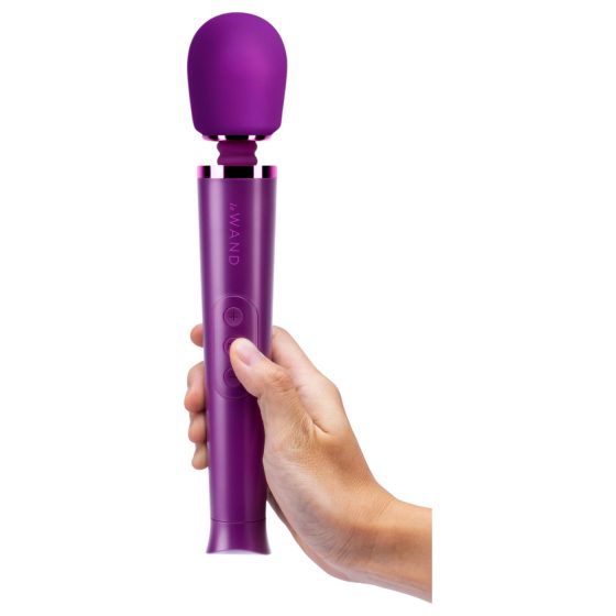 le Wand Petite - exkluzivní masážní vibrátor (fialový)