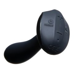  HOT Octopuss PleX s flexem - rádiový anální vibrátor (černý)