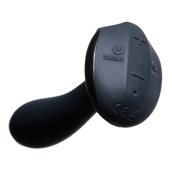 HOT Octopuss PleX s flexem - rádiový anální vibrátor (černý)