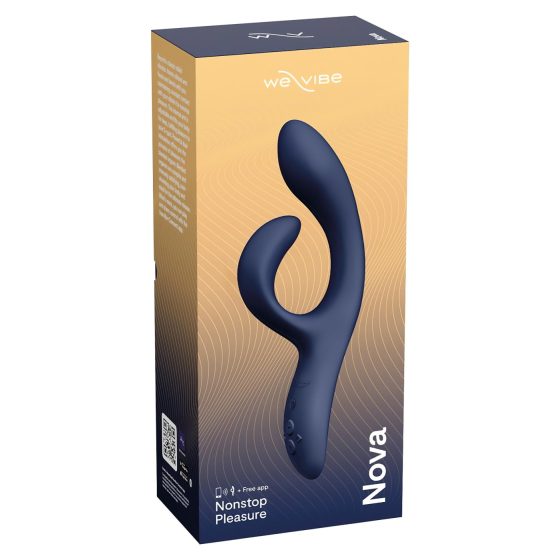 We-Vibe Nova 2 - vibrátor s chytrým klitorálním ramenem - dobíjecí - modrý