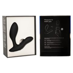   We-Vibe Vector+ - nabíjecí, chytrý anální vibrátor (černý)