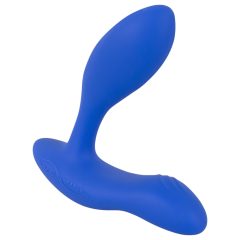   We-Vibe Vector+ - anální vibrátor s vibrací - dobíjecí, chytrý, modrý