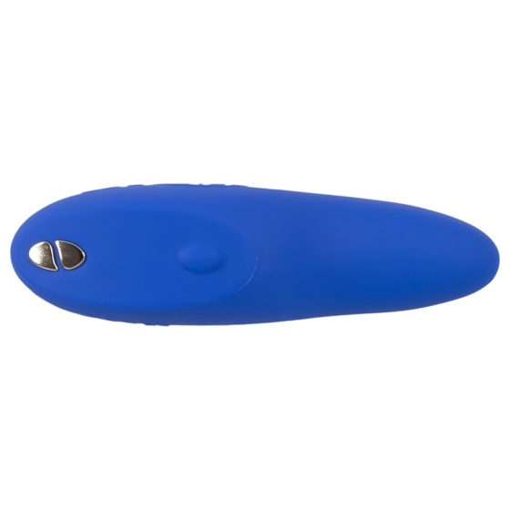 We-Vibe Vector+ - anální vibrátor s vibrací - dobíjecí, chytrý, modrý
