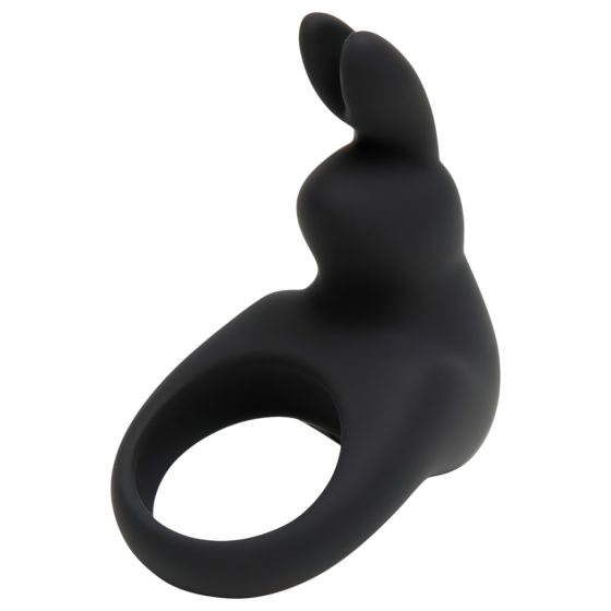 Happyrabbit Cock - akumulátorový vibrační kroužek na penis (černý)