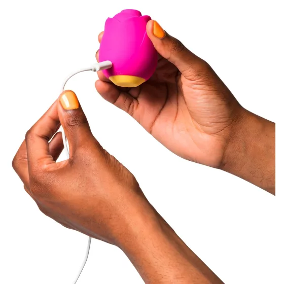 ROMP Rose - stimulátor klitorisu s vlnami vzduchu - růžový