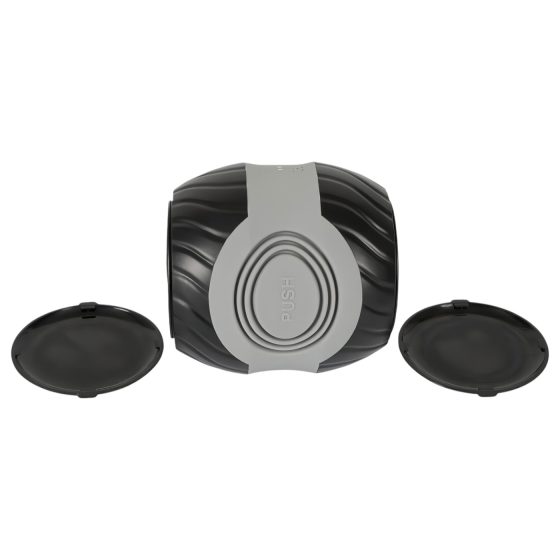 You2Toys - masturbátor se 2 motory - silikon - šedá