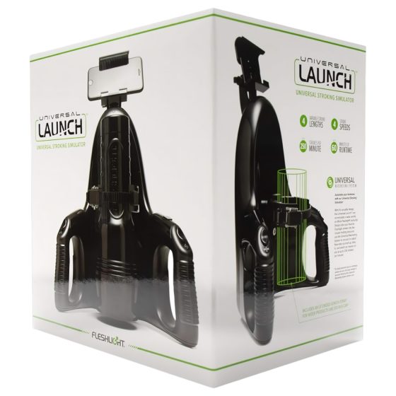 Fleshlight - univerzální adaptér na masturbátor - černý