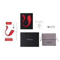   Svakom Phoenix Neo 2 - chytré vibrační vajíčko (červené)