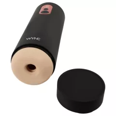  WYNE 08 - masturbátor s pohyblivou hlavicí - akumulátorový - černý