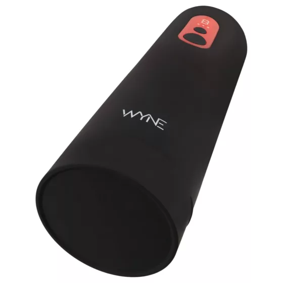 WYNE 08 - masturbátor s pohyblivou hlavicí - akumulátorový - černý