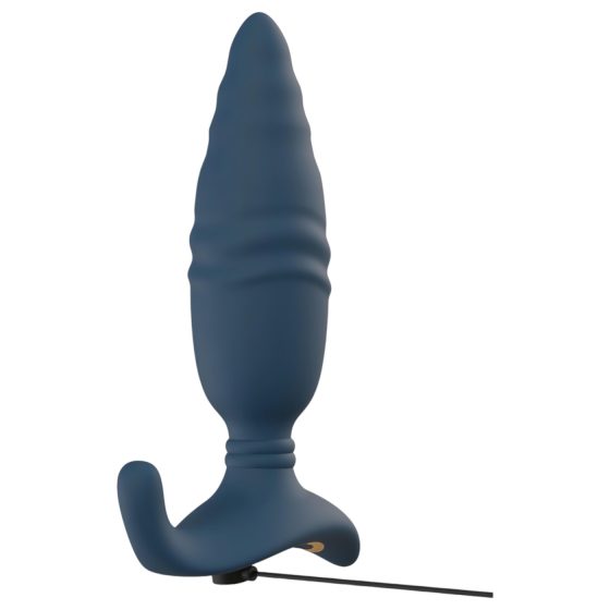 ANOS - rádiový pulzní anální vibrátor (modrý)