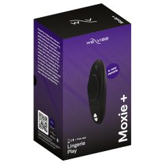   We-Vibe Moxie+ - chytrý vibrační stimulátor klitorisu - černý