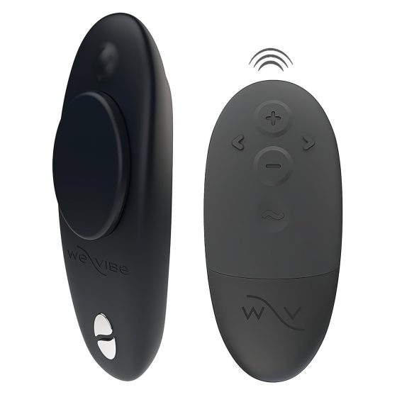 We-Vibe Moxie+ - chytrý rádiový vibrátor na klitoris (černý)