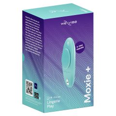   We-Vibe Moxie+ - bezdrátový, chytrý vibrační stimulátor klitorisu (tyrkysový)