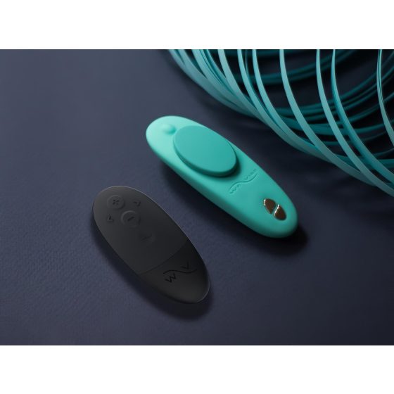 We-Vibe Moxie+ - bezdrátový, chytrý vibrační stimulátor klitorisu (tyrkysový)