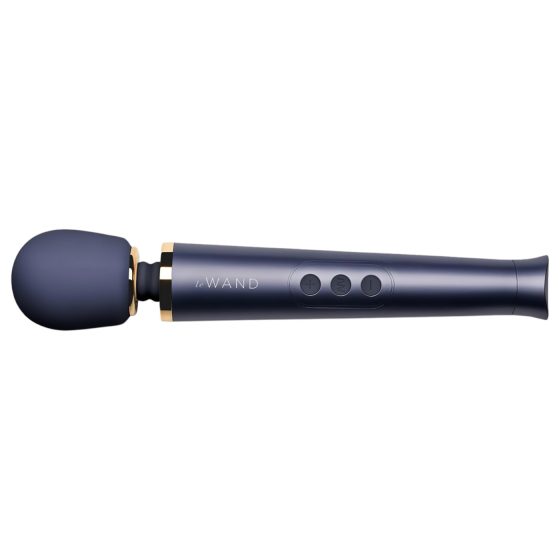 Le Wand Petite - exkluzivní dobíjecí masážní vibrátor (modrý)