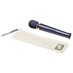   Le Wand Petite - exkluzivní dobíjecí masážní vibrátor (modrý)