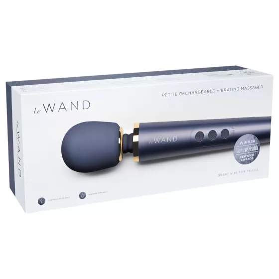 Le Wand Petite - masážní vibrátor na baterii - modrý