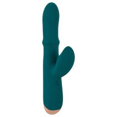   You2Toys Thumping Rabbit - kroužkový vibrátor (tyrkysový)