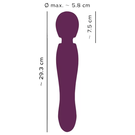You2Toys Grande - vibrátor masážní dobíjecí - červený