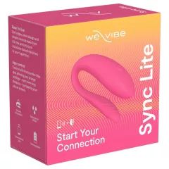   We-Vibe Sync Lite - párový vibrátor s aplikací a dálkovým ovládáním (růžový)