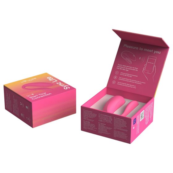 We-Vibe Sync Lite - párový vibrátor - chytrý, dálkový ovladač - růžový