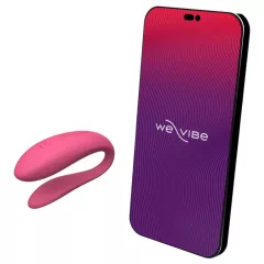   We-Vibe Sync Lite - párový vibrátor s aplikací a dálkovým ovládáním (růžový)
