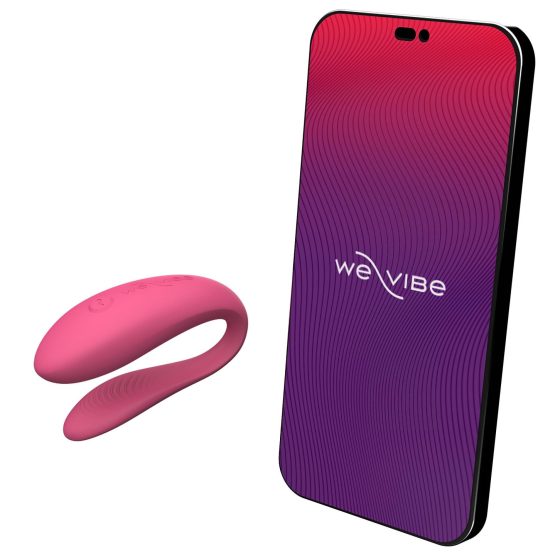 We-Vibe Sync Lite - párový vibrátor - chytrý, dálkový ovladač - růžový