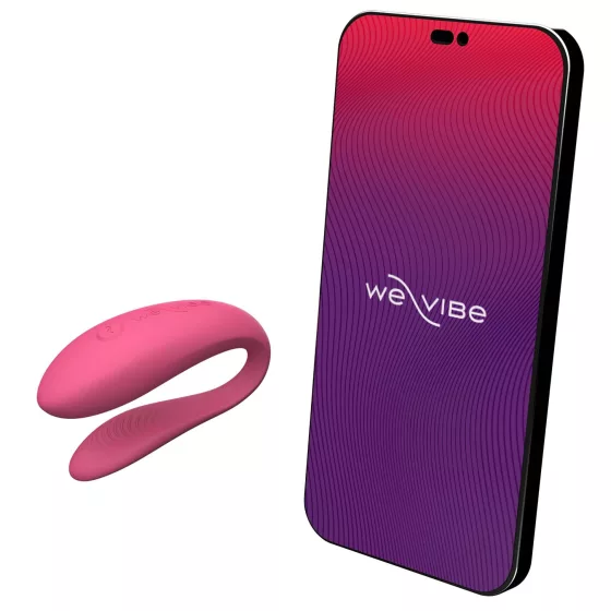 We-Vibe Sync Lite - párový vibrátor s aplikací a dálkovým ovládáním (růžový)