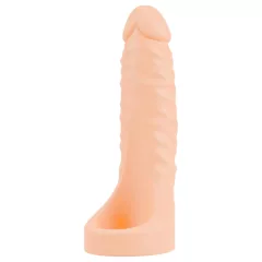   Realistixxx Double Fucker - nasazovací anální vibrátor (tělová barva)
