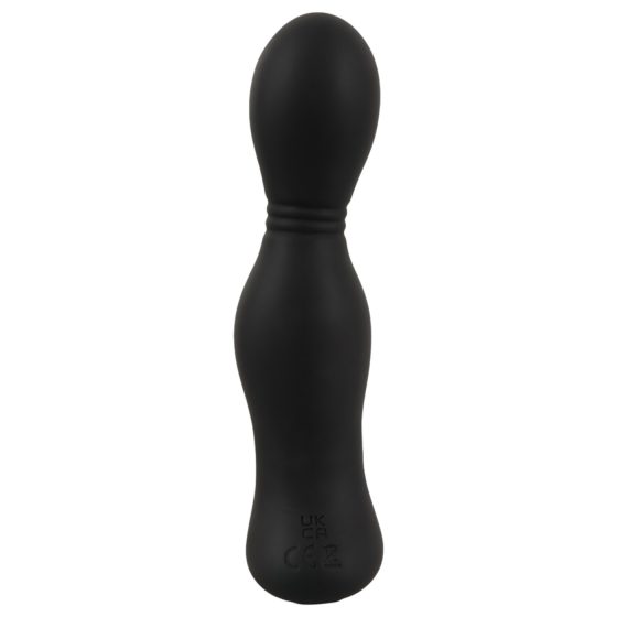 Rebel - dálkově ovládaný 2v1 prostata vibrátor (černý)