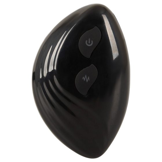 ANOS - dvouhrotý anální vibrátor (černý)