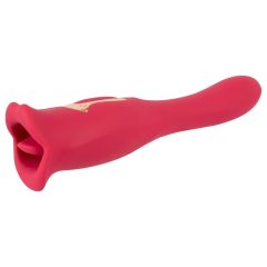 You2Toys - 2v1 jazykový vibrátor (růžový)