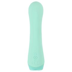   Cuties Mini 4 - akumulátorový, vodotěsný, zaječí vibrátor (zelený)