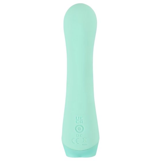 Cuties Mini 4 - akumulátorový, vodotěsný, zaječí vibrátor (zelený)
