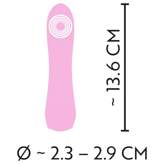 Cuties Mini 4 - akumulátorový vibrátor (růžový)