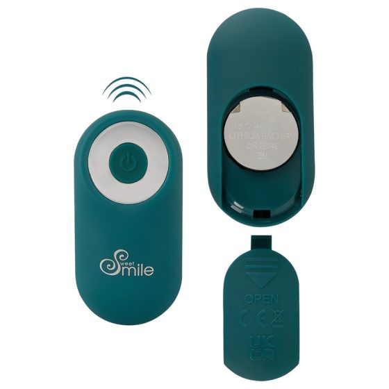 Párová volba Hands-free - nositelný vibrátor (tyrkysový)