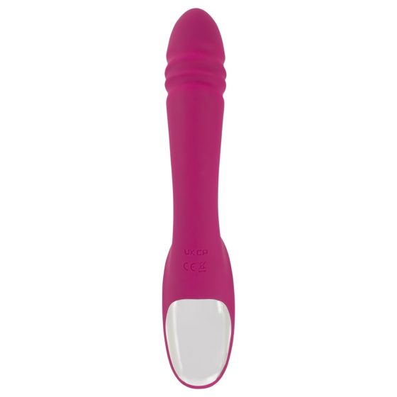 Javida Licking & Thrusting - lízací a pohybující se vibrátor (fialový)