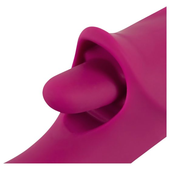 Javida Licking & Thrusting - lízací a pohybující se vibrátor (fialový)