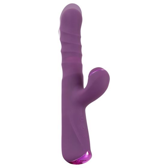 Javida - 3v1 zaječí vibrátor (fialový)
