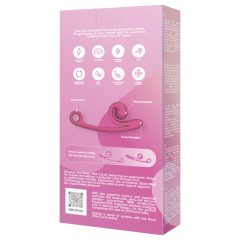 Snail Vibe Curve - 2v1 klitoridální vibrátor (růžový)