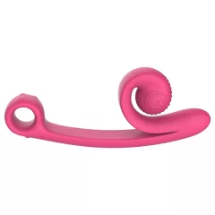 Snail Vibe Curve - 2v1 klitorální vibrátor (růžový)