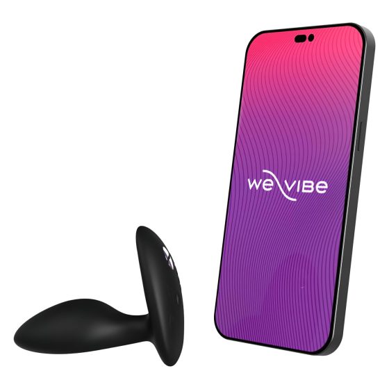 We-Vibe Ditto+ - anální vibrátor - chytrý, dobíjecí - černý