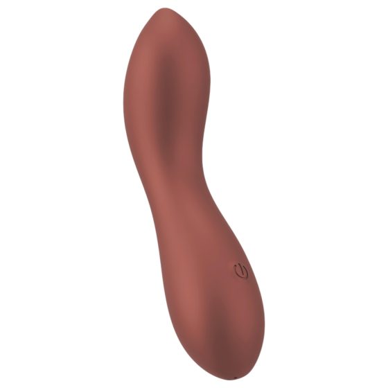 Smile - flexibilní mini vibrátor na bod G (bronzový)
