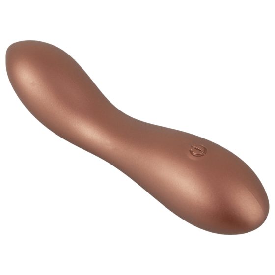 Smile - flexibilní mini vibrátor na bod G (bronzový)