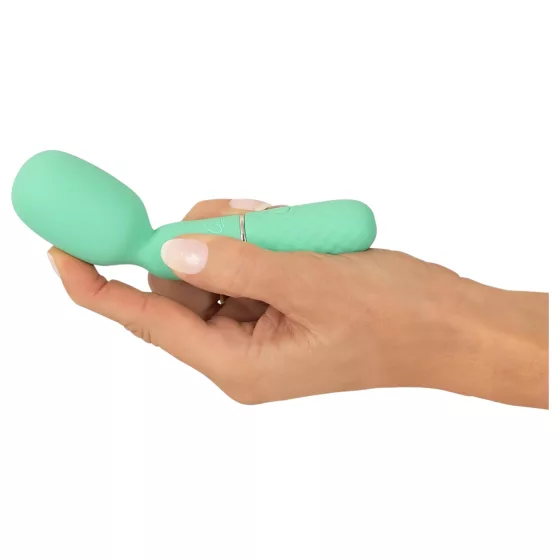 Cuties - mini masážní vibrátor - mátová barva