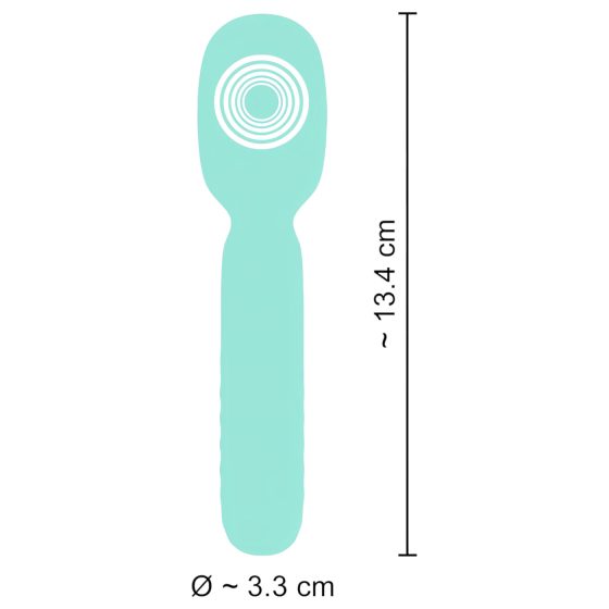 Cuties - mini masážní vibrátor (máta)