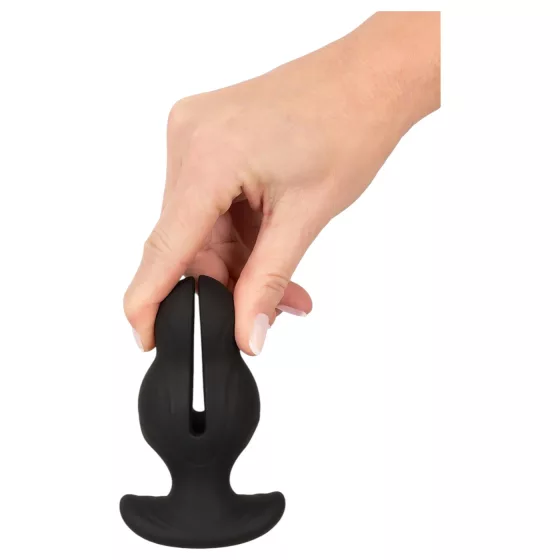 ANOS - anální vibrátor se dvěma rameny - černý